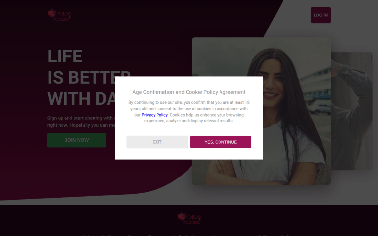 rollosfaciles.com Review website screenshot
