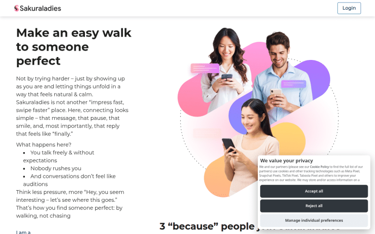 sakuraladies.com Review website screenshot