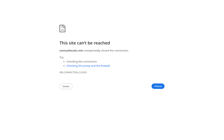 sensuallocals.com Review website screenshot
