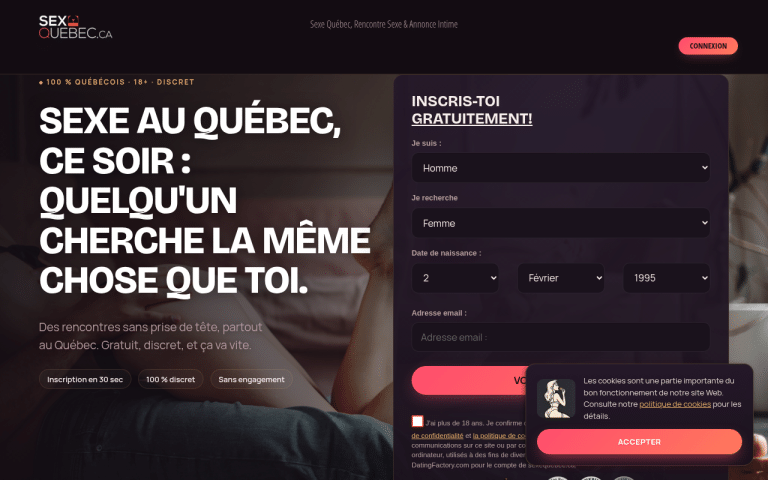 sexequebec.ca Review website screenshot
