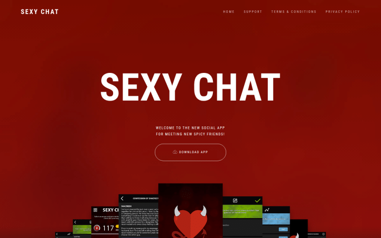 sexy-chat.info Review website screenshot