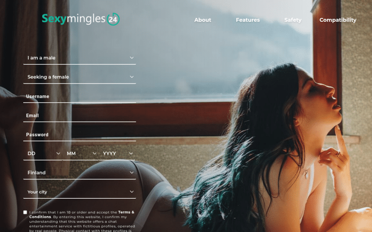sexymingles24.com Review website screenshot