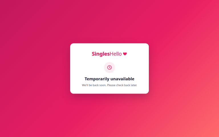 singleshello.com Review website screenshot