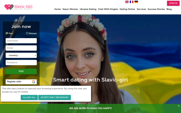 slavic-girl.com Review website screenshot
