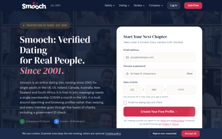smooch.com Review website screenshot