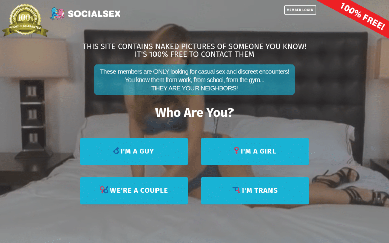 socialsex.com Review website screenshot