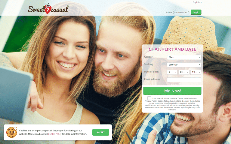 sweetandcasual.com Review website screenshot