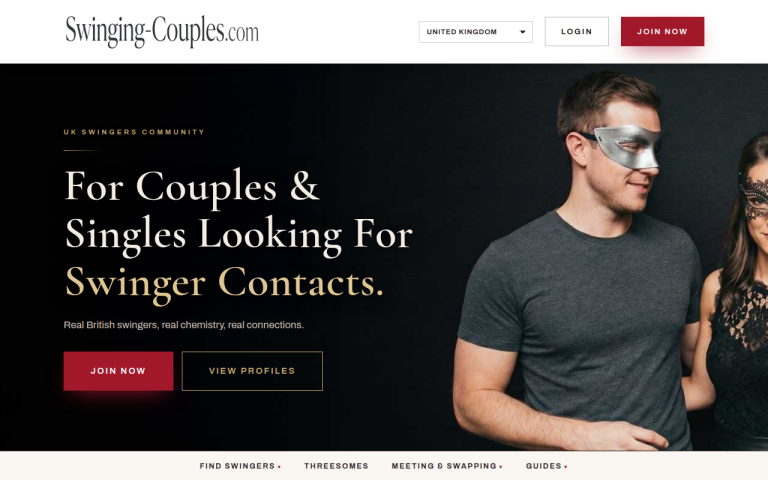 swinging-couples.com Review website screenshot