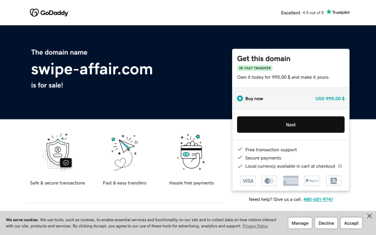swipe-affair.com Review website screenshot