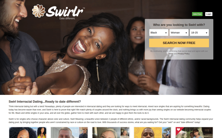 swirlr.com Review website screenshot