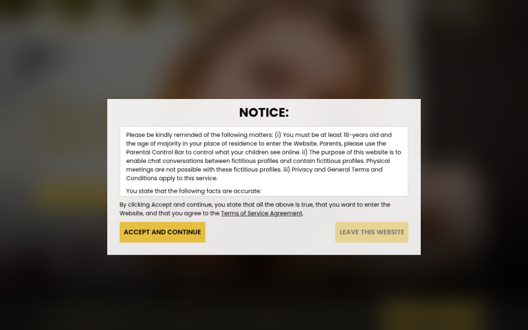 temptedtochat.com Review website screenshot