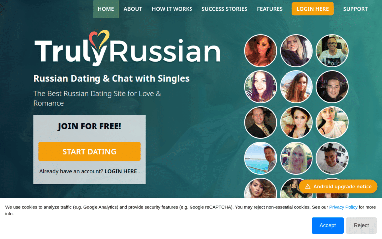 trulyrussian.com Review website screenshot