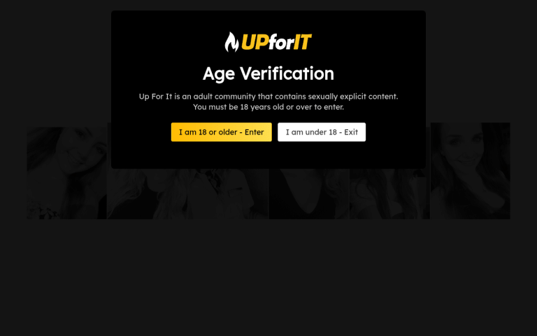 upforit.co.uk Review website screenshot