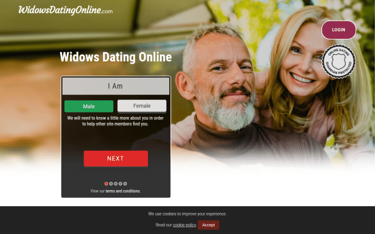 widowsdatingonline.com Review website screenshot