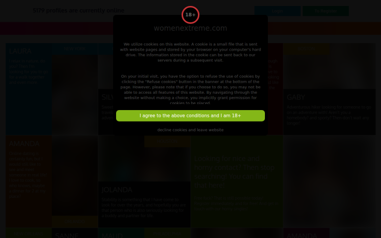 womenextreme.com Review website screenshot